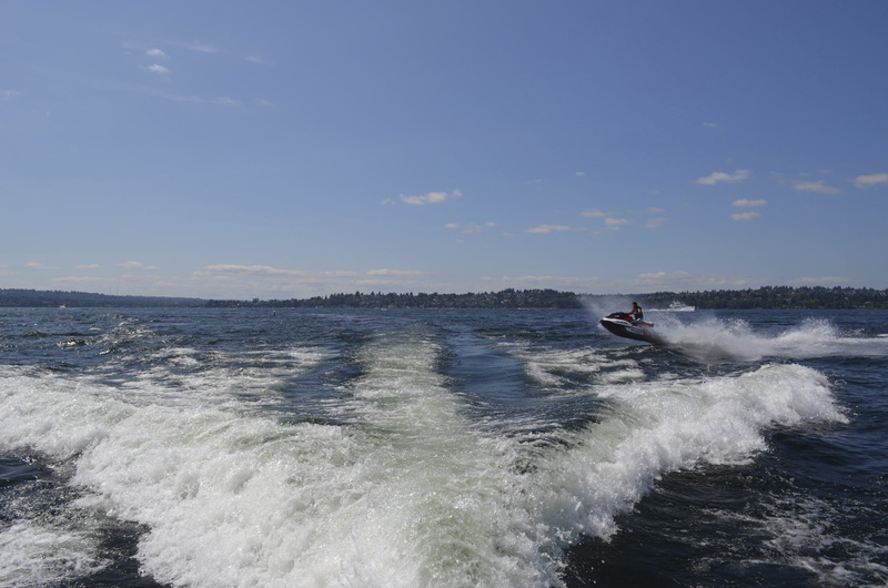 wave, blue, no people, fun, sport, transportation, jet boat, outdoors, sea, splashing, activity, beach, man, Jet, scenics - nature, outdoor, resort, jet