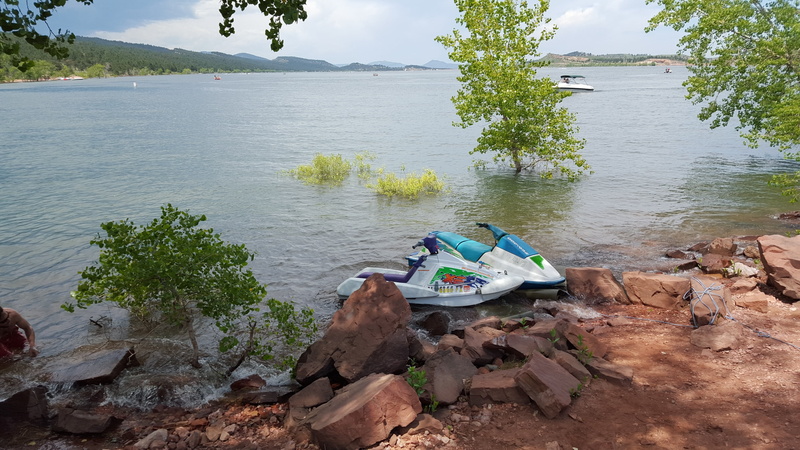 land, nautical vessel, spray, ski, water, scenics - nature, summer, sky, transportation, power, fun, outdoors, wet, action, race, splash, vacation, leisure