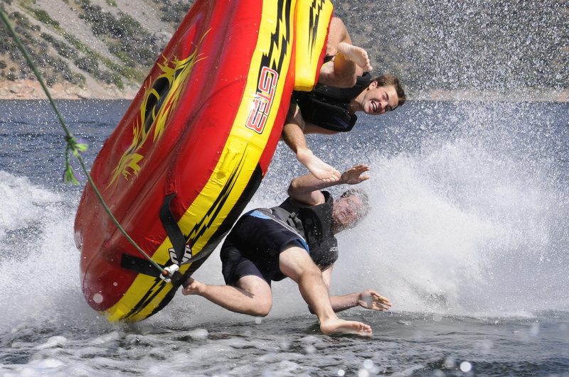 motion, water, high angle view, real people, 4K, inflatable, adventure, water crash, spray, day, rowing, tubing, sport, nature, effort, oar, nautical vessel