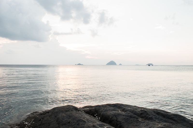 sky, malaysia, watersports, rising, life, wild, calm, tranquil scene, waterfront, rise, perhentian islands, idyllic, boat, water, horizon over water, seascape