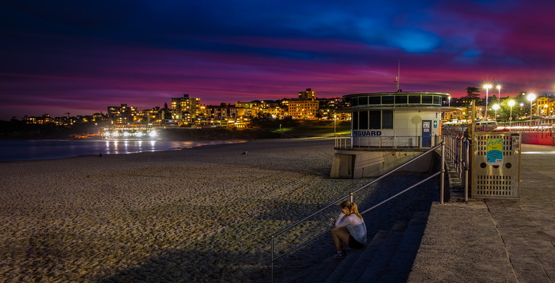 clouds, dusk, sea, transportation, night, architecture, cityscape, hdr, australia, building, city, adult, water, building exterior, red, sunset, cloud - sky