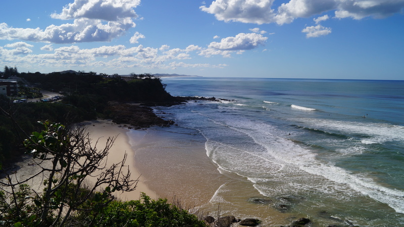 coastline, surf beach, nature, sport, sky, outdoors, tranquility, surfing, wave, beach, queensland australia, scenics - nature, motion, beauty in nature