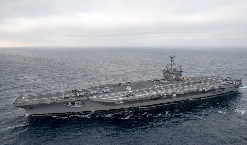 Aircraft Carrier, USS John C. Stennis (CVN-74), Warships, 1080P