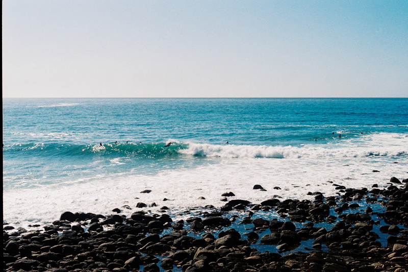 rock, motion, rock - object, surf, clear sky, scenics - nature, aquatic sport, 2K, victoria bay, surfer, water, fil photography, beauty in nature, sea