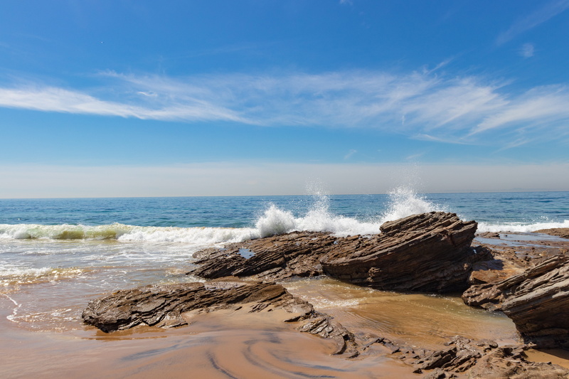 sport, ocean, corona del mar, sea, waves, coast, orange county, rock, motion, beach, scenics - nature, crystal cove state park, outdoors, horizon, surf