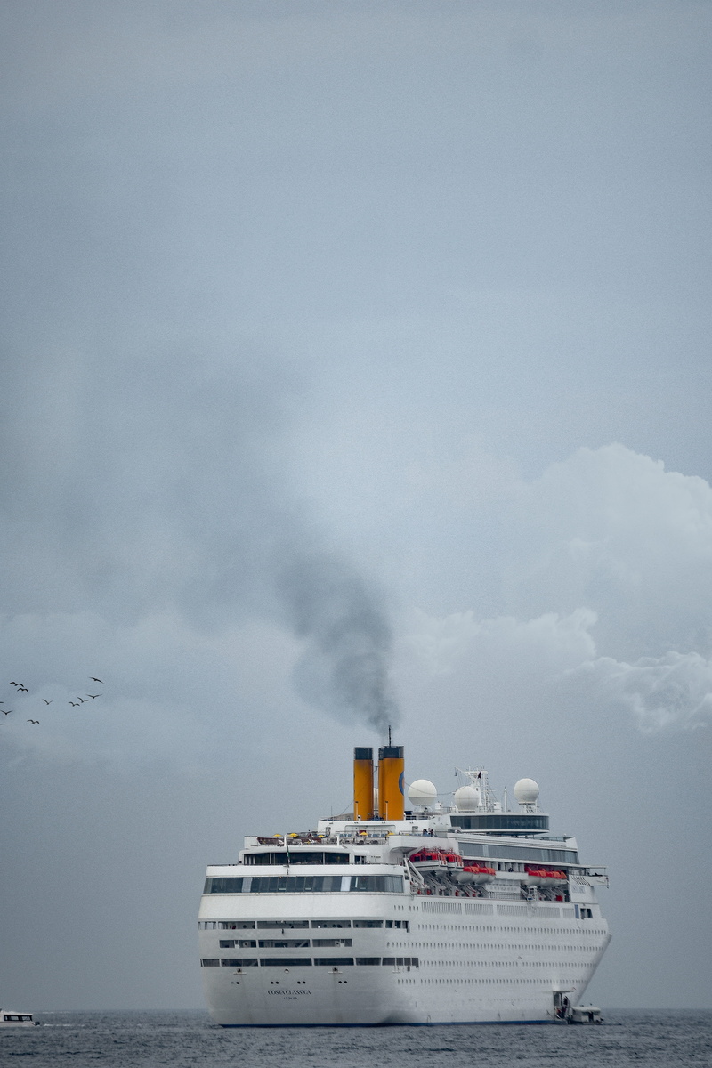 building exterior, cruise, transportation, water, no people, sea, industry, maldives, sky, cruise ship, malé, nature, nautical vessel, pollution, built structure