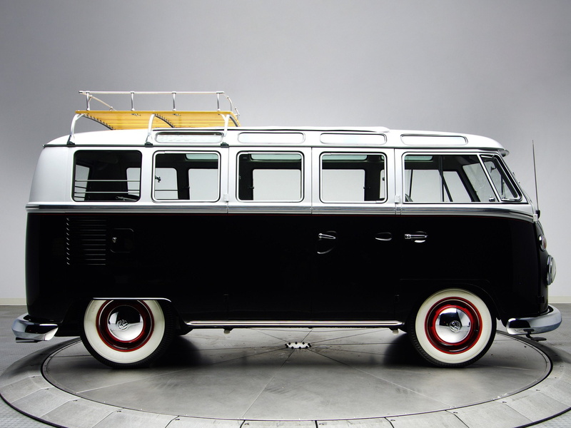 volkswagen, deluxe, 1963 67, lowrider, custom, t 1, samba, bus, 1080P, classic, van, socal