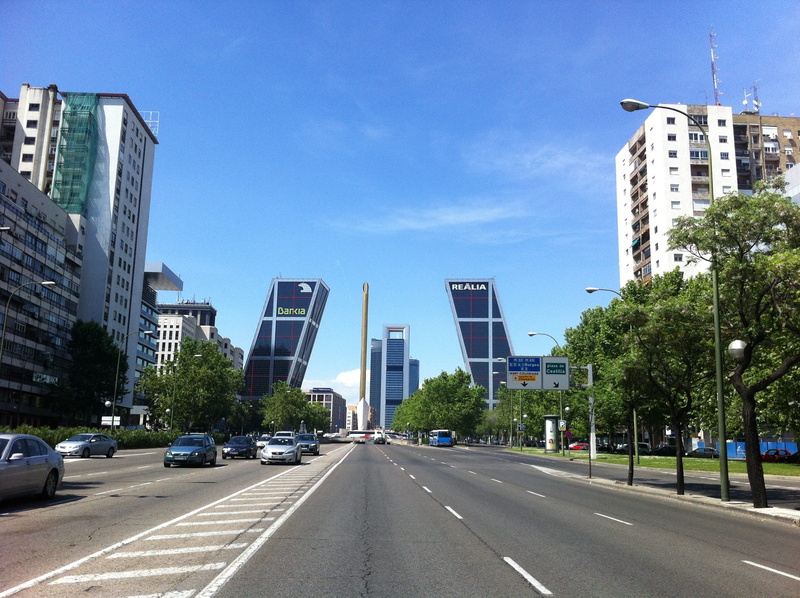 downtown District, city street, built Structure, tall - high, urban Skyline, towers, building, nature, the way forward, sky, city, skyscraper, outdoors