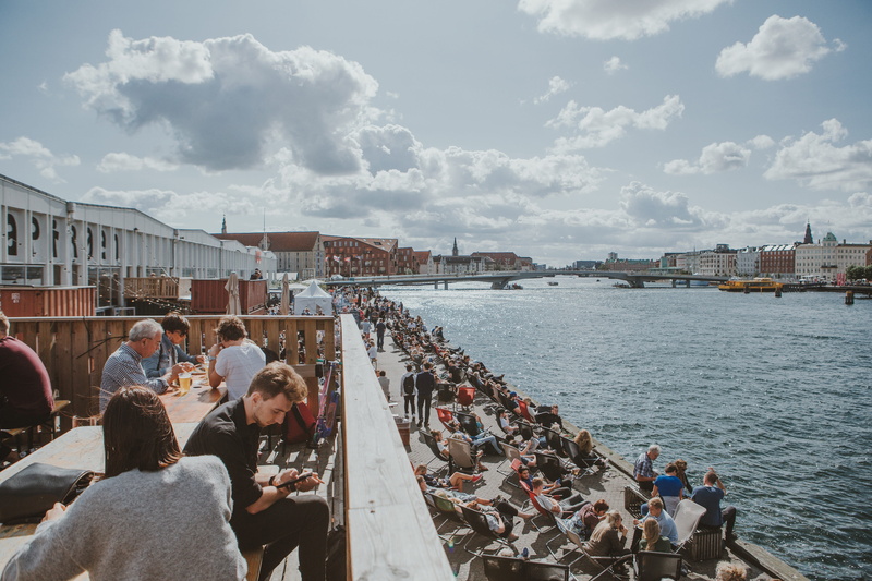 4K, building exterior, adult, lifestyles, built structure, denmark, sky, cloud - sky, outdoors, architecture, streetfood, city, leisure activity, nature