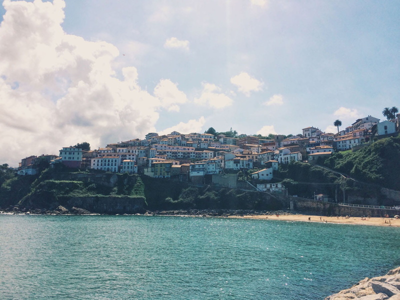 city, sea, sky, beautiful, tree, day, oceanlife, waterfront, puerto de lastres, architecture, building, cityscape, no people, water, view, nature, townscape