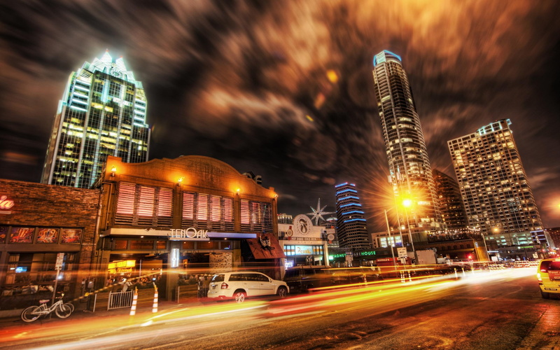lovely, view, skyline, architecture, austin, colorful, peaceful, buildings, 2K, texas, beautiful, road, house