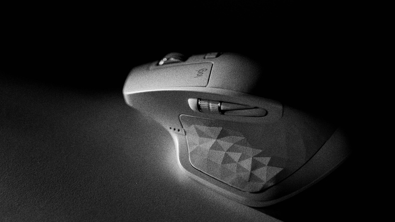 logi, no people, 4K, black background, security, detail, single object, desk, healthcare and medicine, still life, mouse, protection, studio shot, computer