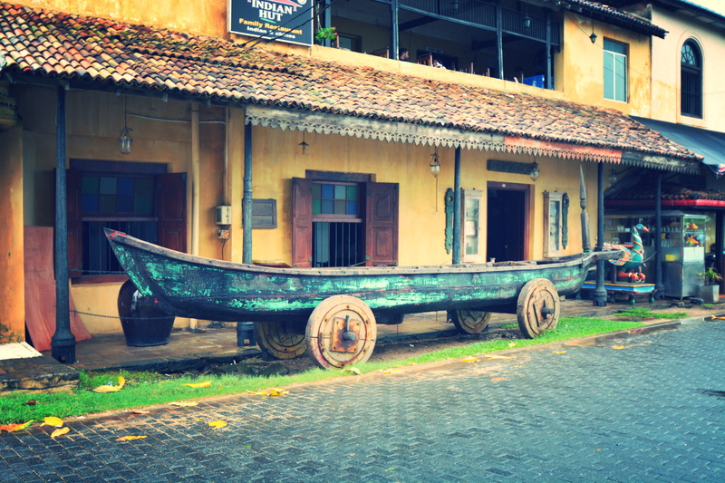 architecture, day, boat, no people, outdoors, street, cart, transportation, nature, land vehicle, galle, 5K, mode of transportation, push cart, house