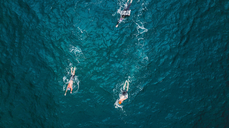 day, adventure, action, aquatic sport, outdoors, person, water sports, nature, swimming, swimmer, sea, people, lifestyles, turquoise colored, water sport