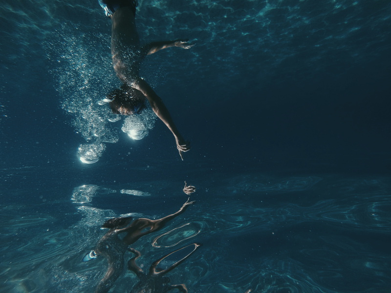 aquatic sport, adventure, holiday, underwater, day, leisure activity, undersea, man, real people, summer, one person, lifestyles, nature, scuba diving