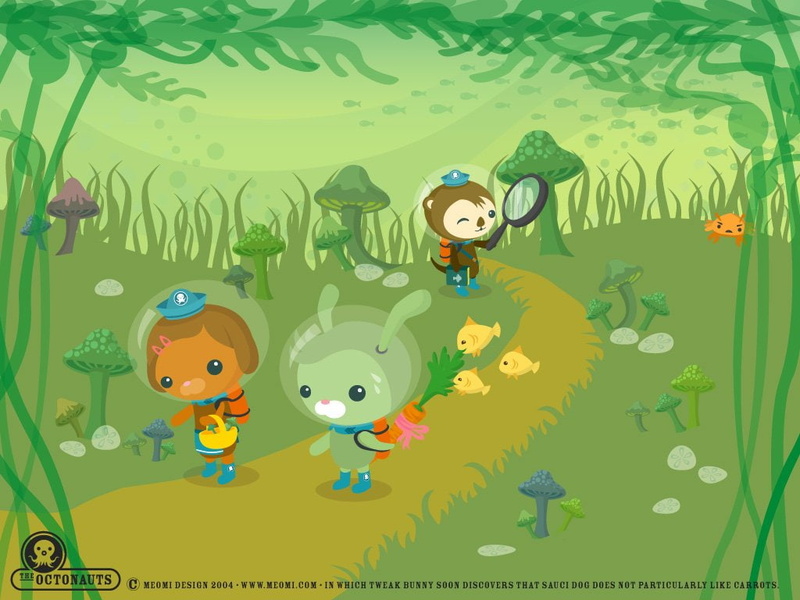 Rabbit, vertebrate, land, no people, 480P, Octonauts, nature, water, bird, leaf, TV Show, music, outdoors, Seaweed, representation, Otter, Dog, plant