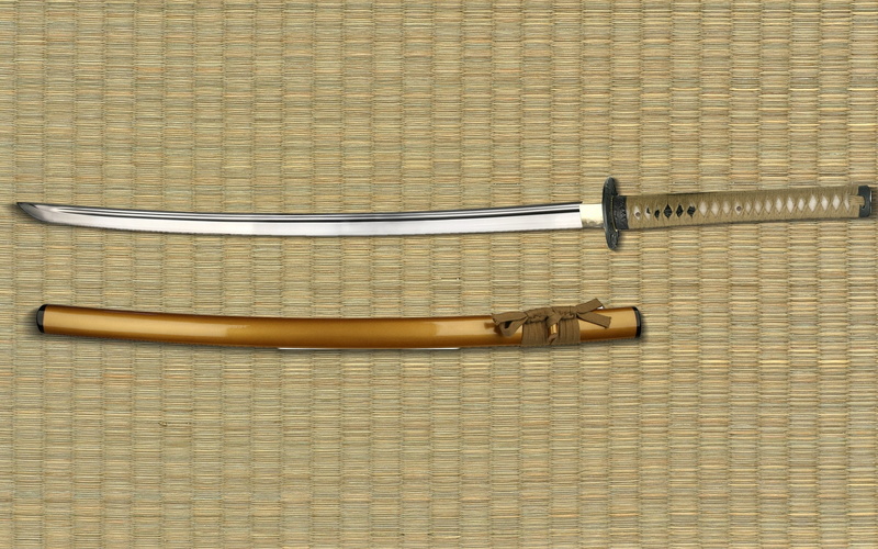 subarashii, feudal, Japanese sword, sword, katana, weapon, blade, tatame, 2K, sugoi, scabbard