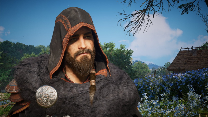 viking, colorful, Eivor, screen shot, Assassins Creed: Valhalla, valhalla, in-game, 1080P