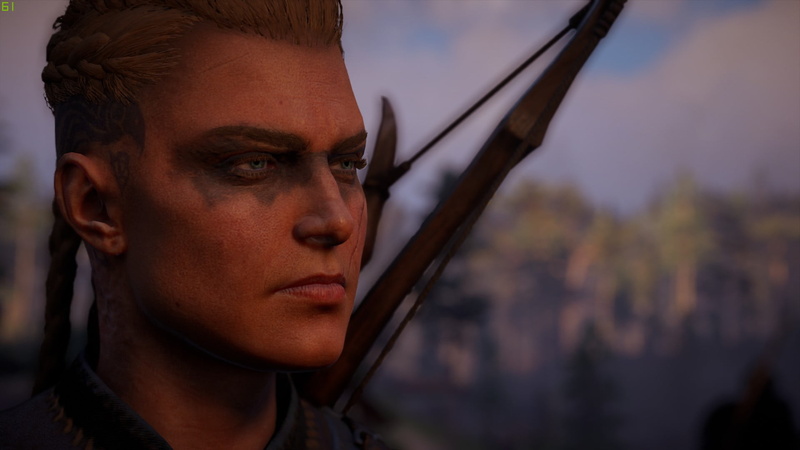 Eivor, tattoo, 1080P, Assassins Creed: Valhalla