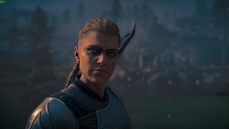 1080P, tattoo, Eivor, Assassins Creed: Valhalla