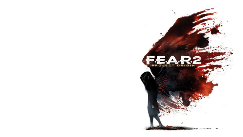 copy space, art and craft, F.E.A.R., black color, paint, digital composite, F.E.A.R. 2, red, text, studio shot, F.E.A.R. 2: Project Origin, cut out, splashing
