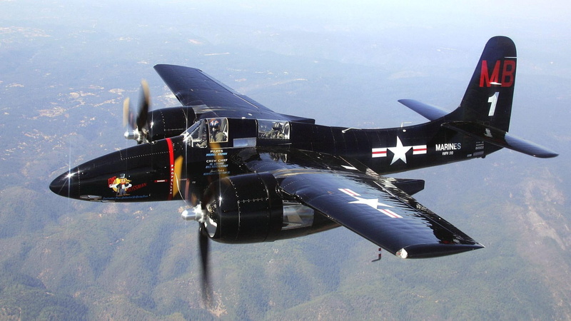 ww, miltary, warbird, ii, ww ii, 1080P, marines, aircraft planes