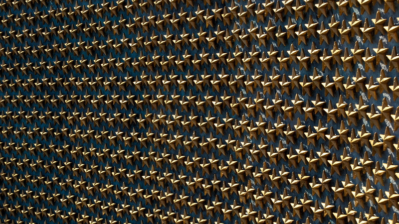 remembrance, abundance, ww 2, usa, no people, world war ii, military uniform, military, backgrounds, weapon, 5K, fence, star, government, war memorial