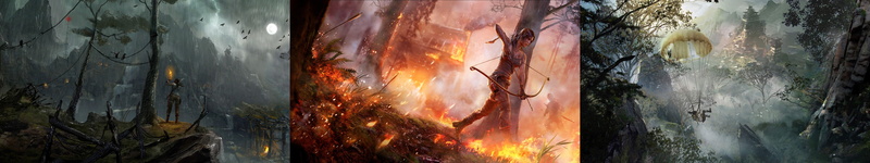 multi, tomb, jeu, videogame, multiple, croft, jeux, video, 5K, screen, raider, lara, triple, steam, monitor