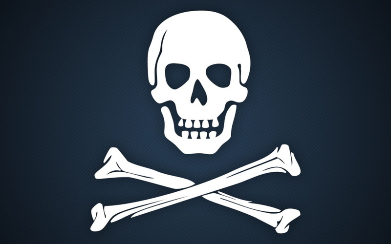 abstract, flag, 720P, pirates, ships, cross, sea, hd, bones, crossbones, art