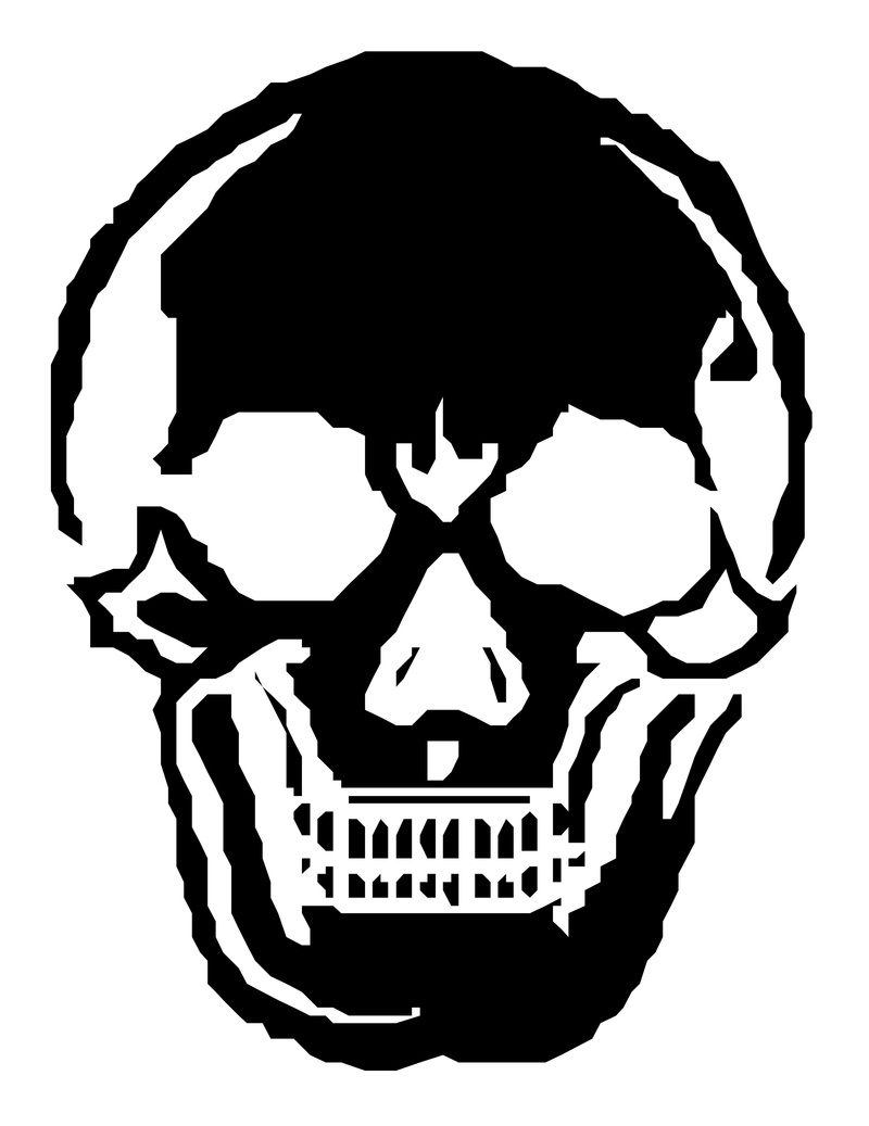 white background, Human, one person, western script, cranium, scary, corpse, silhouette, close-up, lifestyles, teeth, dead, Halloween, skeleton, spooky