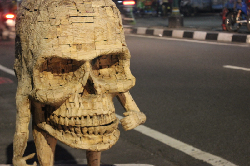 indonesia, city, yogyakarta, creative, style, amazing, human representation, craft, outdoors, incidental people, cool, head, work, street, architecture
