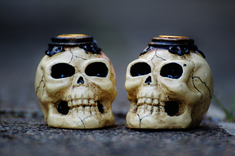 halloween, bone, close-up, human body part, human skeleton, creepy, fear, human anatomy, two objects, skull, creativity, frightening, skull and crossbones