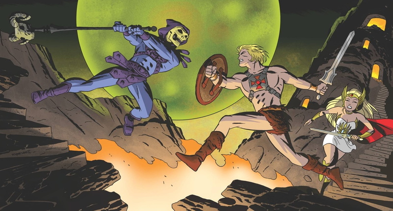 male likeness, Skeletor, fun, 1080P, comics, small group of people, leisure activity, real people, women, lifestyles, people, He Man, enjoyment, music