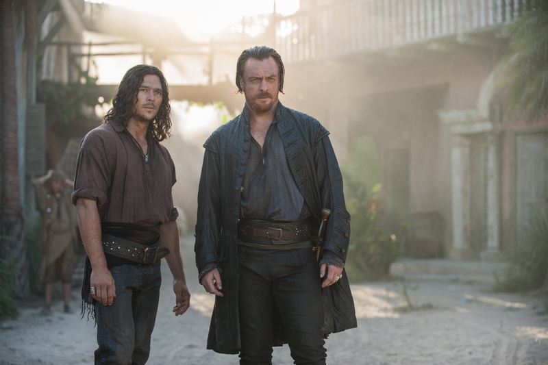 Captain Flint (Black Sails), Black Sails, TV Show, John Silver (Black Sails), 1080P, Luke Arnold, Toby Stephens