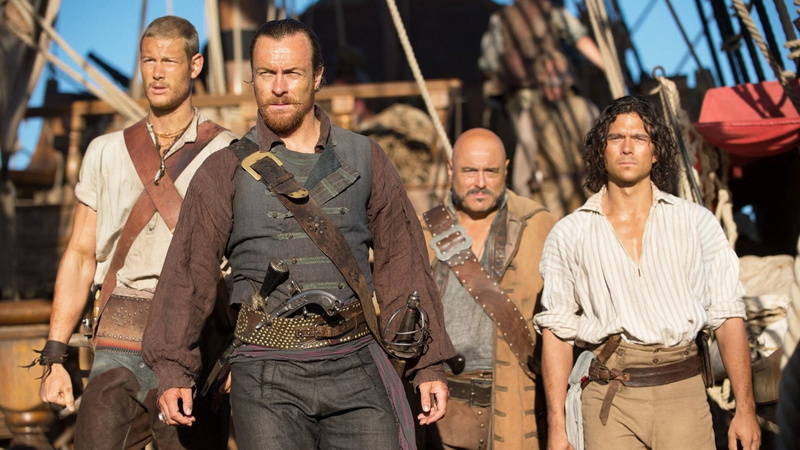 Black Sails, TV Show, John Silver (Black Sails), 1080P, Toby Stephens, Captain Flint (Black Sails), Luke Arnold