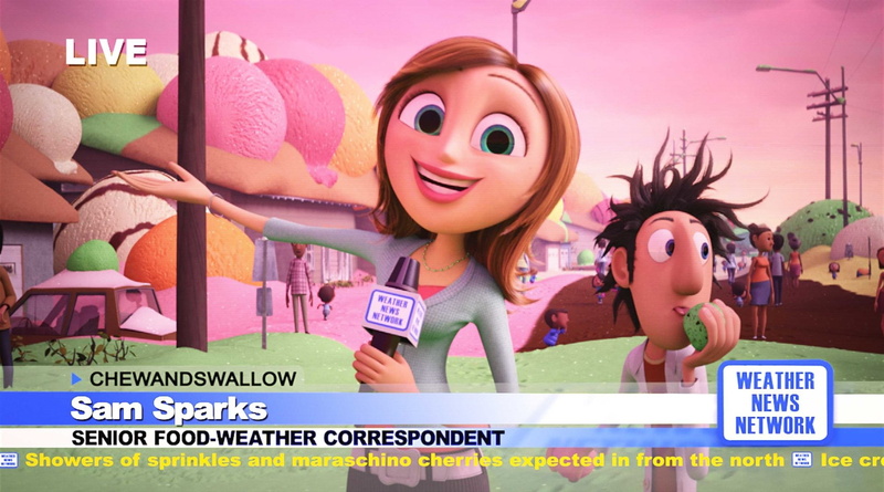 Movie, Sam Sparks, Cloudy With A Chance Of Meatballs, 1080P, Flint Lockwood