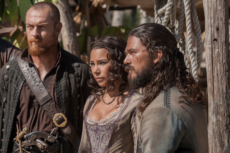 Toby Stephens, Luke Arnold, Captain Flint (Black Sails), John Silver (Black Sails), Max (Black Sails), TV Show, 720P, Black Sails, Jessica Parker Kennedy