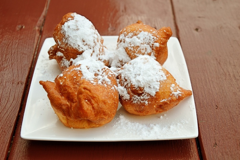 fried, high angle view, tradition, wood - material, close-up, tasty, food, freshness, plate, tray, sweet, gold, ready-to-eat, prepared, sweet food, indulgence