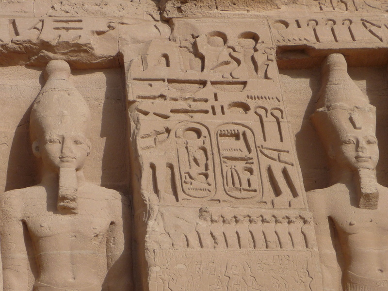 hieroglyphics, ruined, pharaoh, place of worship, temple - Building, built structure, carving - Craft Product, history, abu simbel, architecture, travel destinations