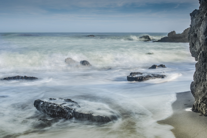 soft, pch, scenics, leo carrillo  state  beach, ocean, nature, cliff, rock - Object, southern, rocks, water, rushed, wave, nikon  d810, seascape, malibu