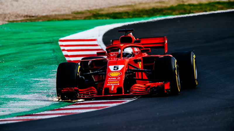 4K, Ferrari, 2018, Formula, SF71H