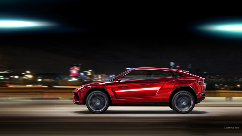 1080P, concept cars, red cars, Lamborghini Urus