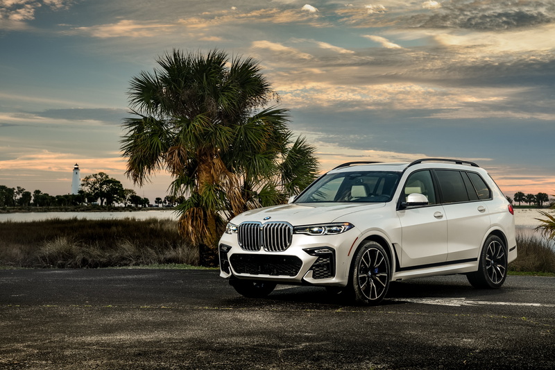 White Car, Car, BMW, Luxury Car, SUV, 5K, Vehicle, BMW X7