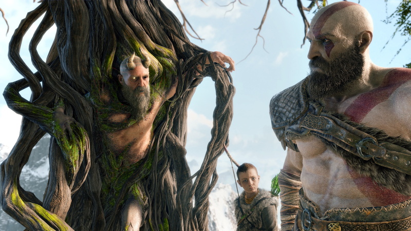 4K, God Of War, Kratos And Atreus, 4K