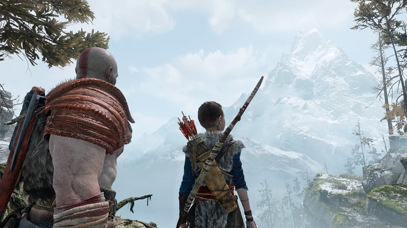 day, real people, 1080P, sky, men, clothing, God of War, people, lifestyles, Atreus, mountain, group of people, tree, leisure activity, cloud - sky, winter
