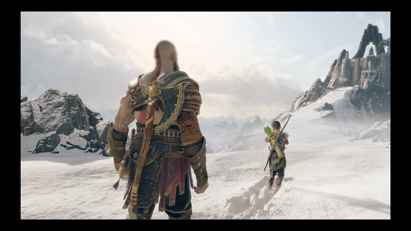 god of war 4, God of War, video games, 1080P, screen shot, Kratos, God of War (2018), Santa Monica Studio, Atreus
