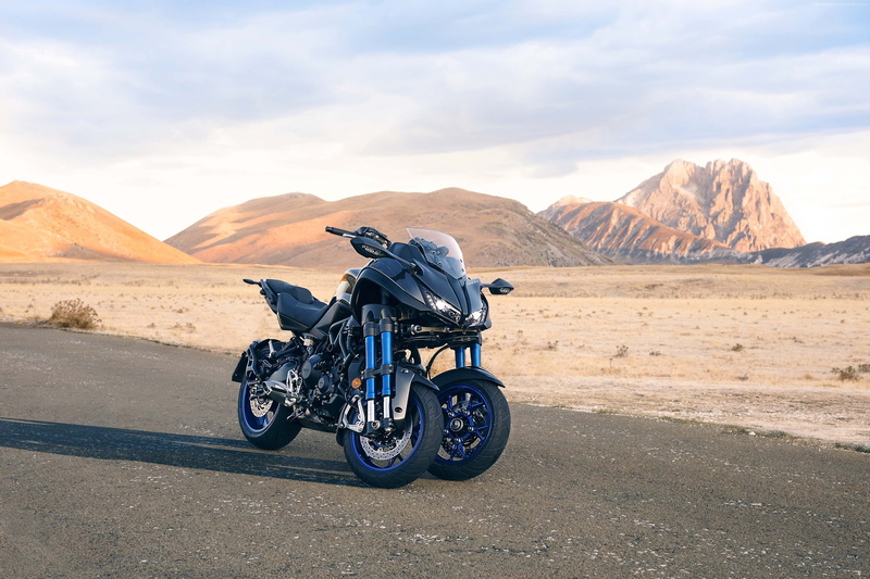 2018 Bikes, 4k, Yamaha Niken, 2K