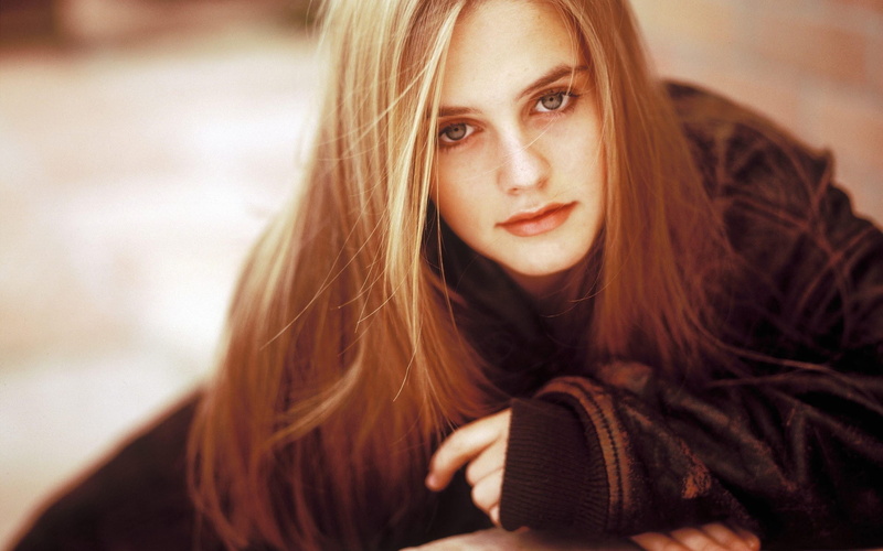 Alicia Silverstone, Actress, Actresses, Blonde, 1080P