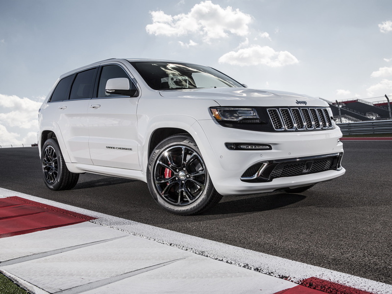 track, Grand Cherokee, 1080P, white, SRT, Jeep, machine