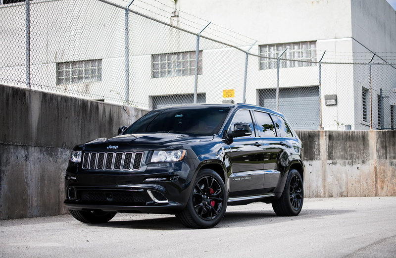 Grand, Black, SRT-8, Grand Cherokee, Cherokee, Jeep, 1080P